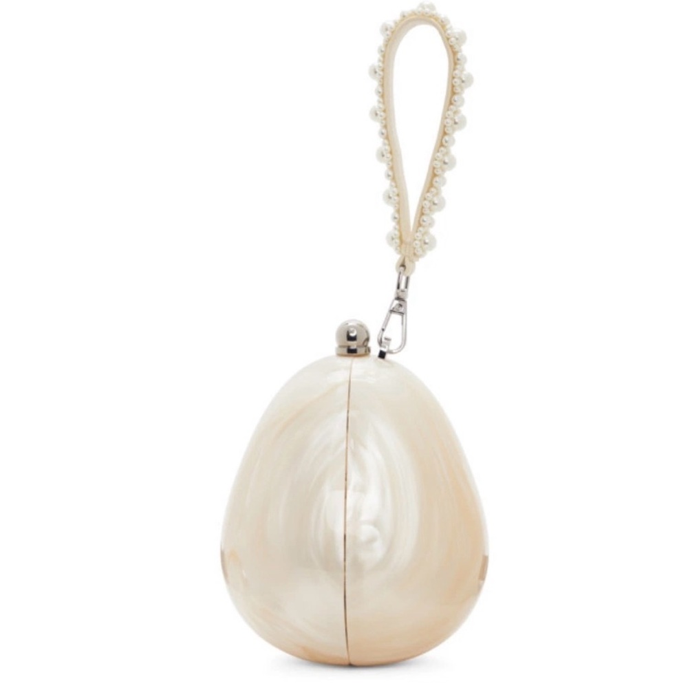 Simone Rocha  Handheld Pearl and Perspex Egg Bag